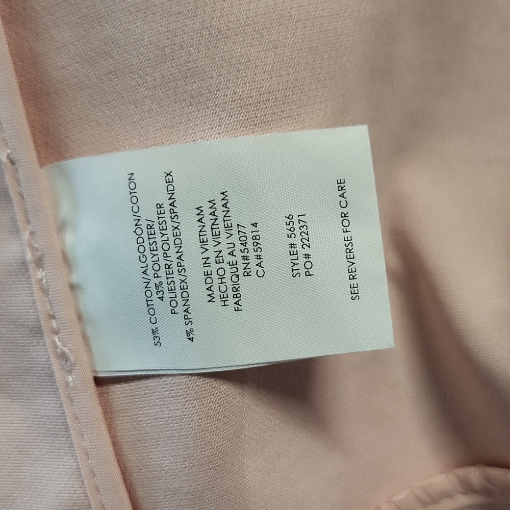 CAbi Blush Pink Tailored Blazer - Picture 7 of 8